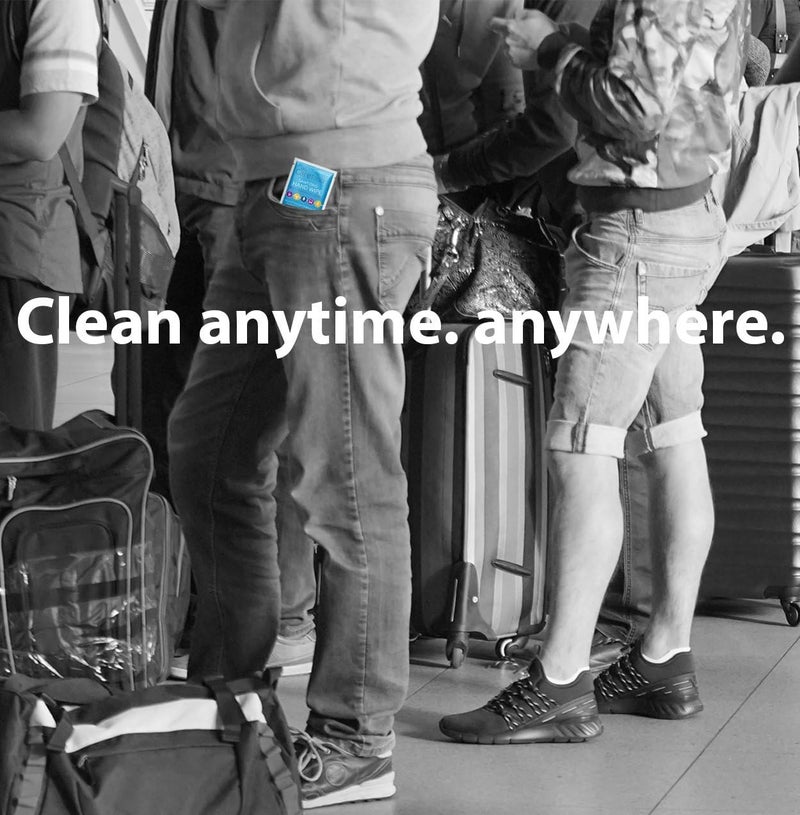 Care Touch Hand Sanitizer Wipes – 440 Individually Wrapped Packets (Box of 4, 110 Wipes Each) - Image 4