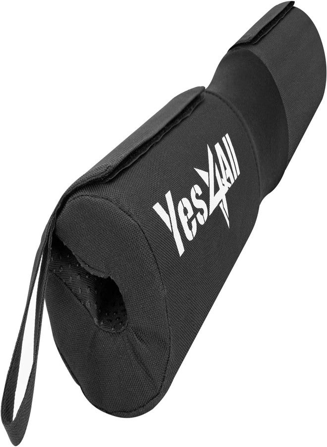 Yes4All Ergonomic Foam Bar Pad - Olympic Barbell Squat Pad - Neck Pad for Squats, Hip Thrusts - Weight Lifting Bar Pad - Image 1