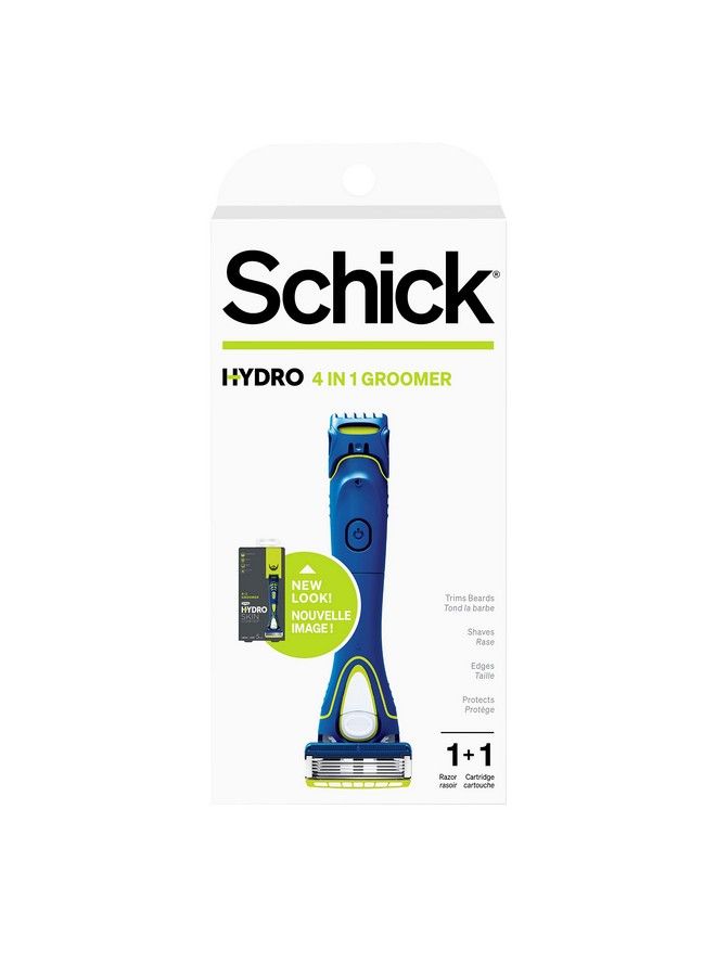schick Hydro 5 Beard Groomer 4In1 Power Razor For Men 1 Handle And 1 Refill - Image 2