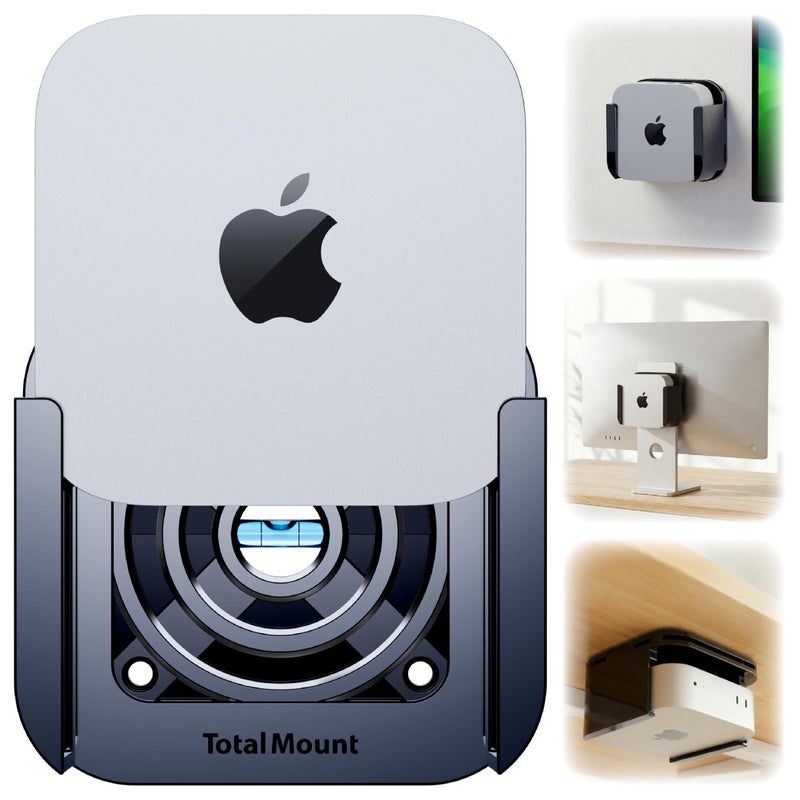 TotalMount for Mac mini Mount Under Desk to Wall or on Monitor Cooling Vents WiFi Safe USA Small Business - Image 2