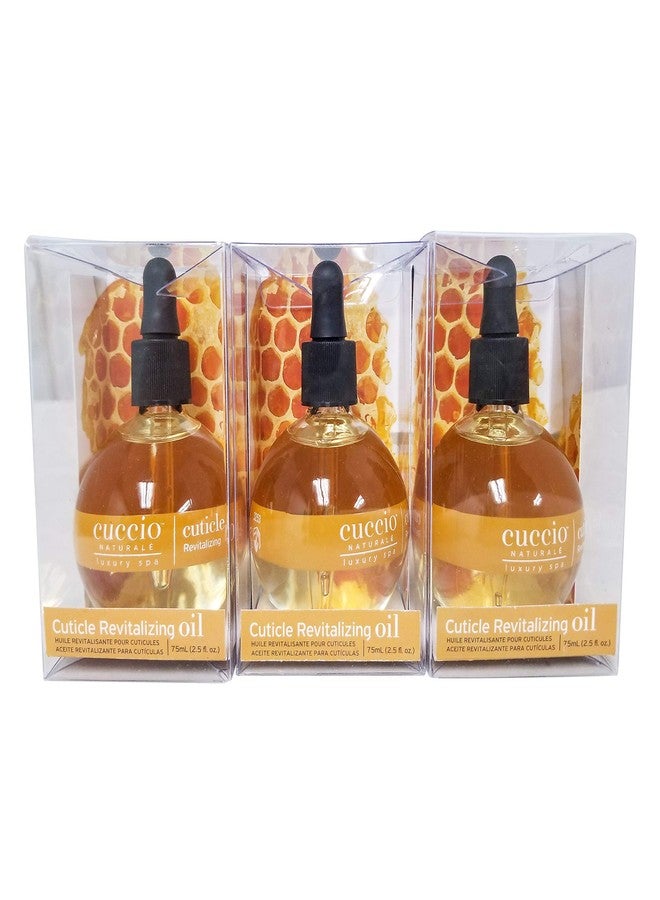 Cuccio Revitalize Cuticle Oil, Milk and Honey,Super-Penetrating - Nourish, Soothe & Moisturize 2.5 Ounce (3) - Image 2