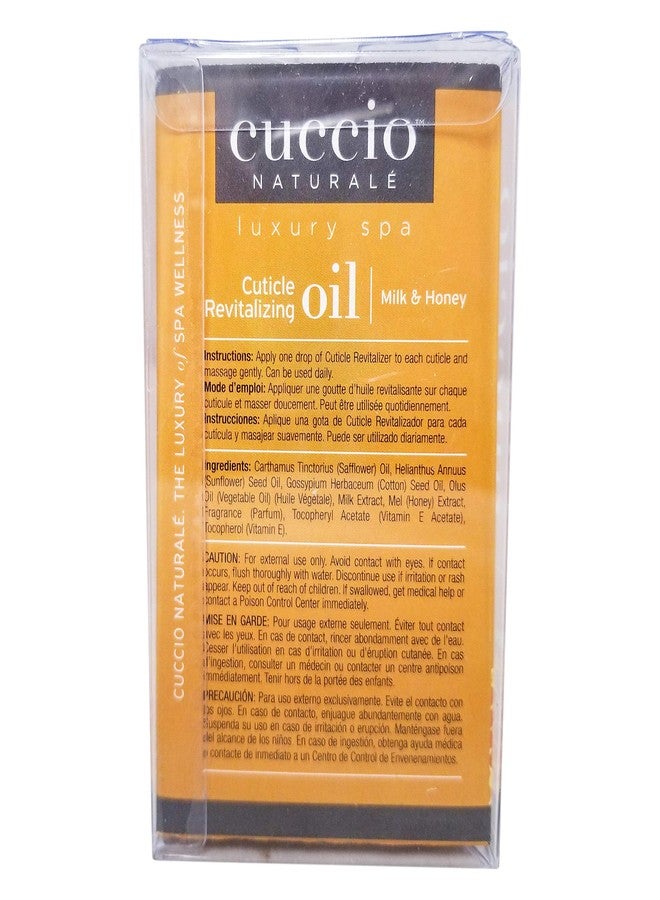 Cuccio Revitalize Cuticle Oil, Milk and Honey,Super-Penetrating - Nourish, Soothe & Moisturize 2.5 Ounce (3) - Image 4