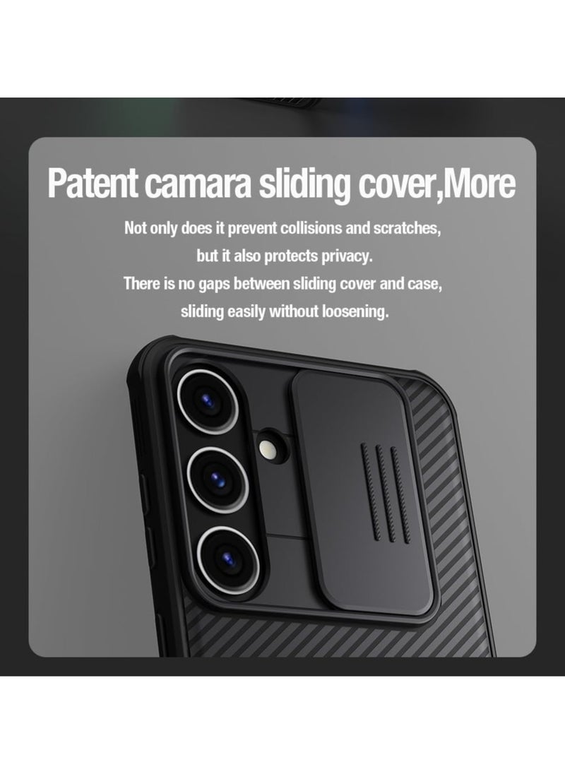 Nillkin CamShield Pro Cover Case Designed For Samsung Galaxy S24  - Black