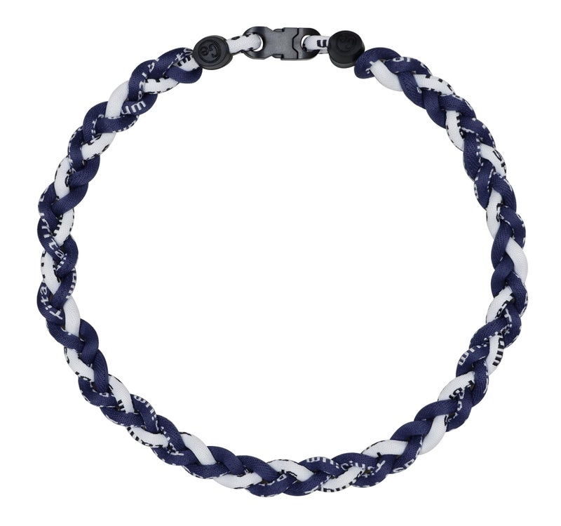 SUPBOMM Baseball Rope Necklaces, League Team Colors Braided Necklace, Baseball Team Gifts, Yankees - Image 1