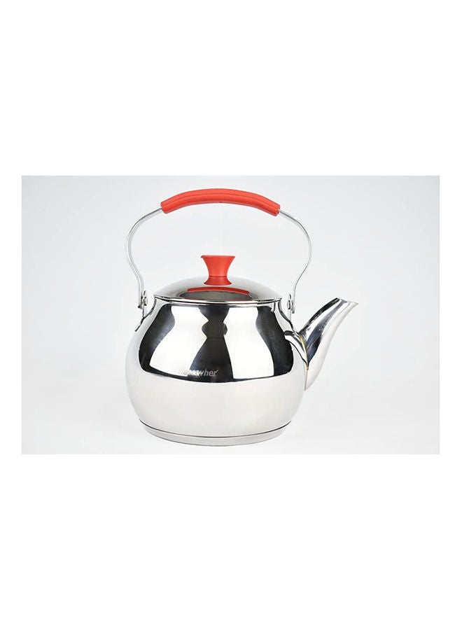 Hascevher Stainless Steel Teapot Tea Kettle Stove Top Tea Kettle Teapot With Heat Resistant Handle - Mevlana 2.0 L  - Image 5
