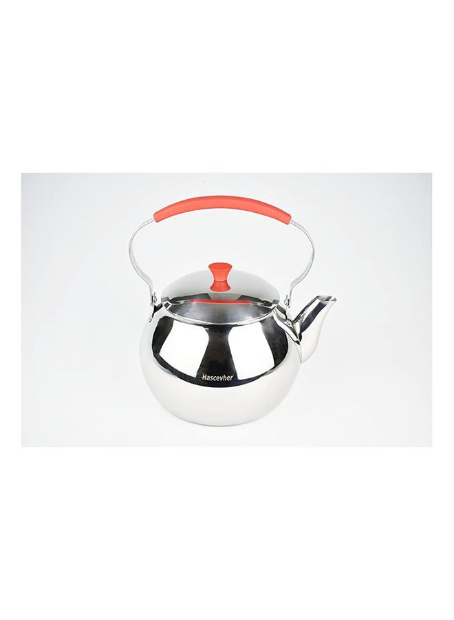 Hascevher Stainless Steel Teapot Tea Kettle Stove Top Tea Kettle Teapot With Heat Resistant Handle - Mevlana 2.0 L  - Image 3