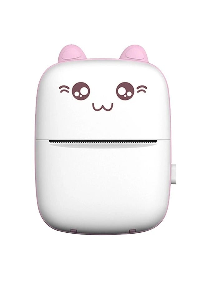 Cute Cat Mini Pocket Thermal Printer: Wireless Bluetooth Printer for Fun and Creative Printing - Image 2