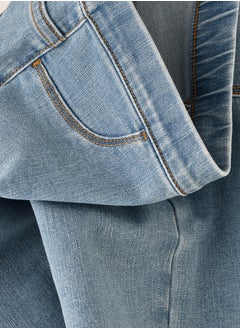 Jelliene Jelliene Girls Basic Denim Jeggings, Soft and Comfortable Cotton-Blend Denim Jeggings for Girls, Perfect for Everyday Wear  - Image 4