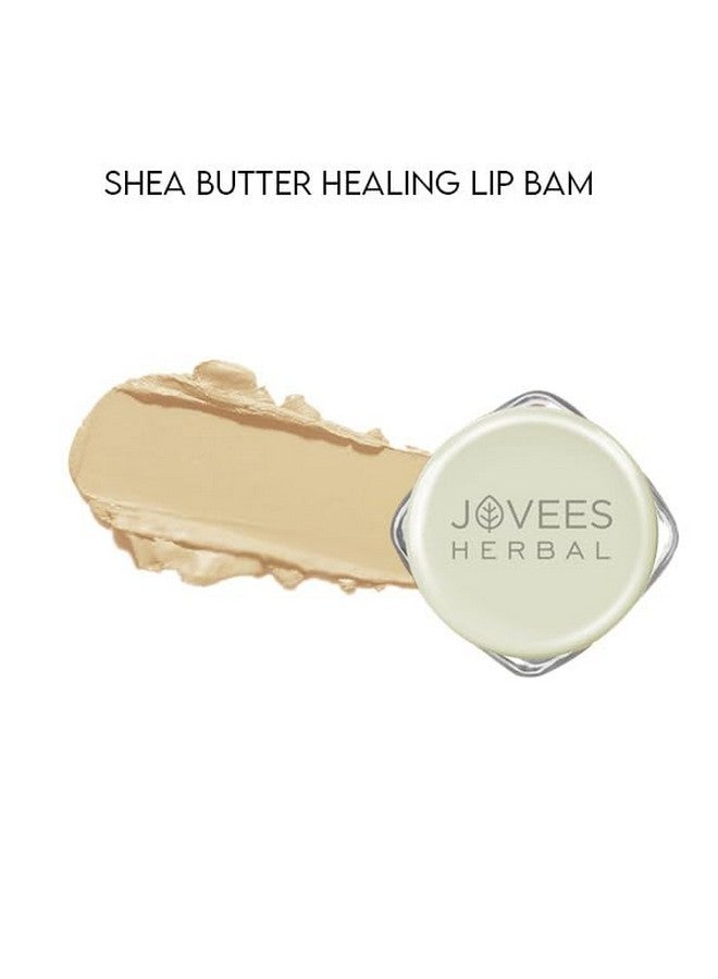 Jovees Herbal Shea Butter Healing Lip Balm 24 Hour Hydration Heals Dry And Flaky Lips Gives Soft And Supple Lips 8G - Image 2