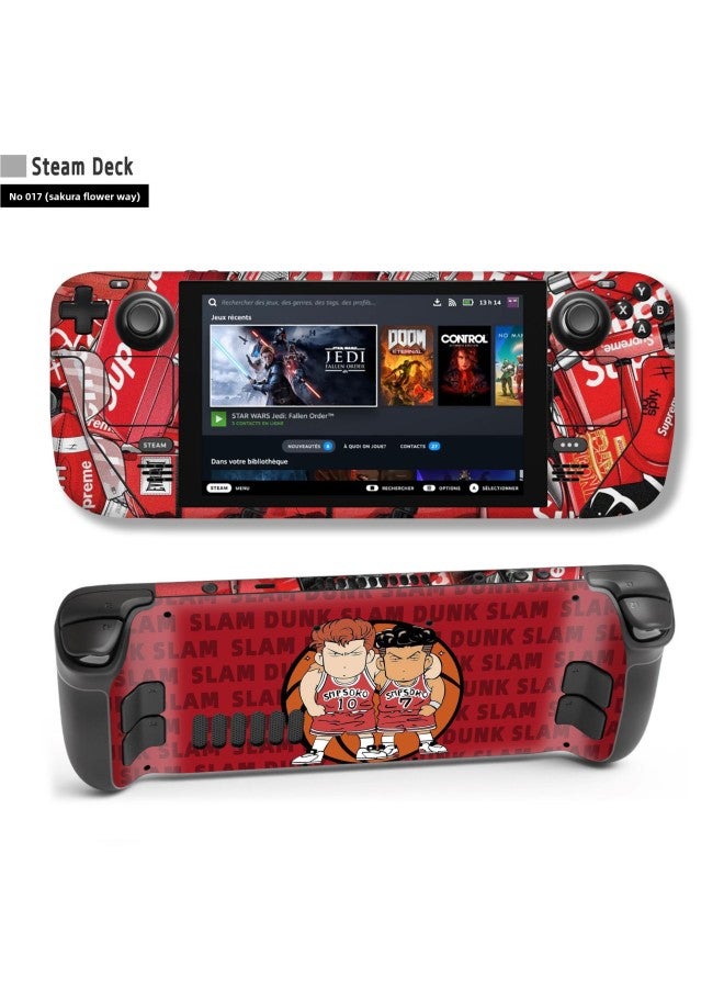 Products Suitable For Steam Deck Game Machine Protection Sticker HD Film-Color:017# - Image 1