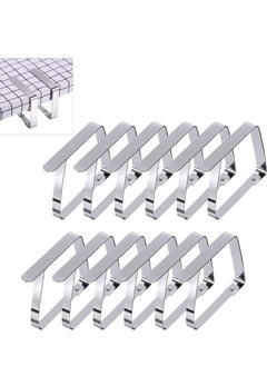 Oasisgalore 12 Pcs Outdoor Tablecloth Clips，Picnic Table Cloth Clips Holders Cover Clamps for Home Party & Picnic  - Image 1