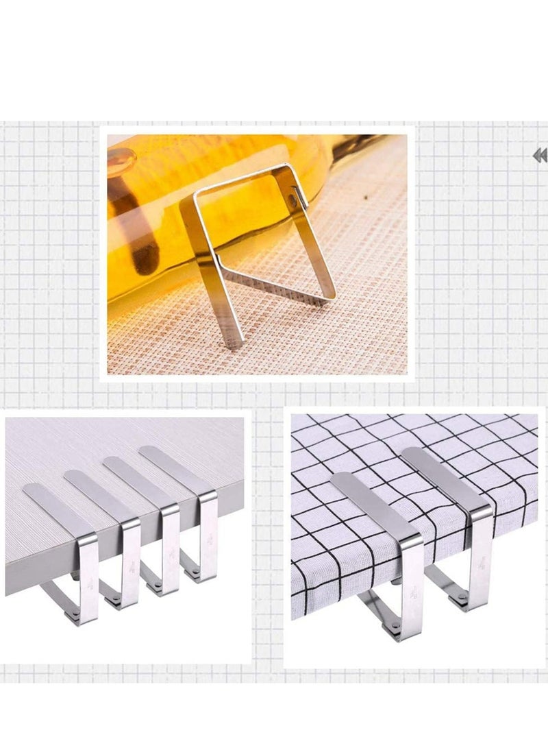 Oasisgalore 12 Pcs Outdoor Tablecloth Clips，Picnic Table Cloth Clips Holders Cover Clamps for Home Party & Picnic  - Image 5