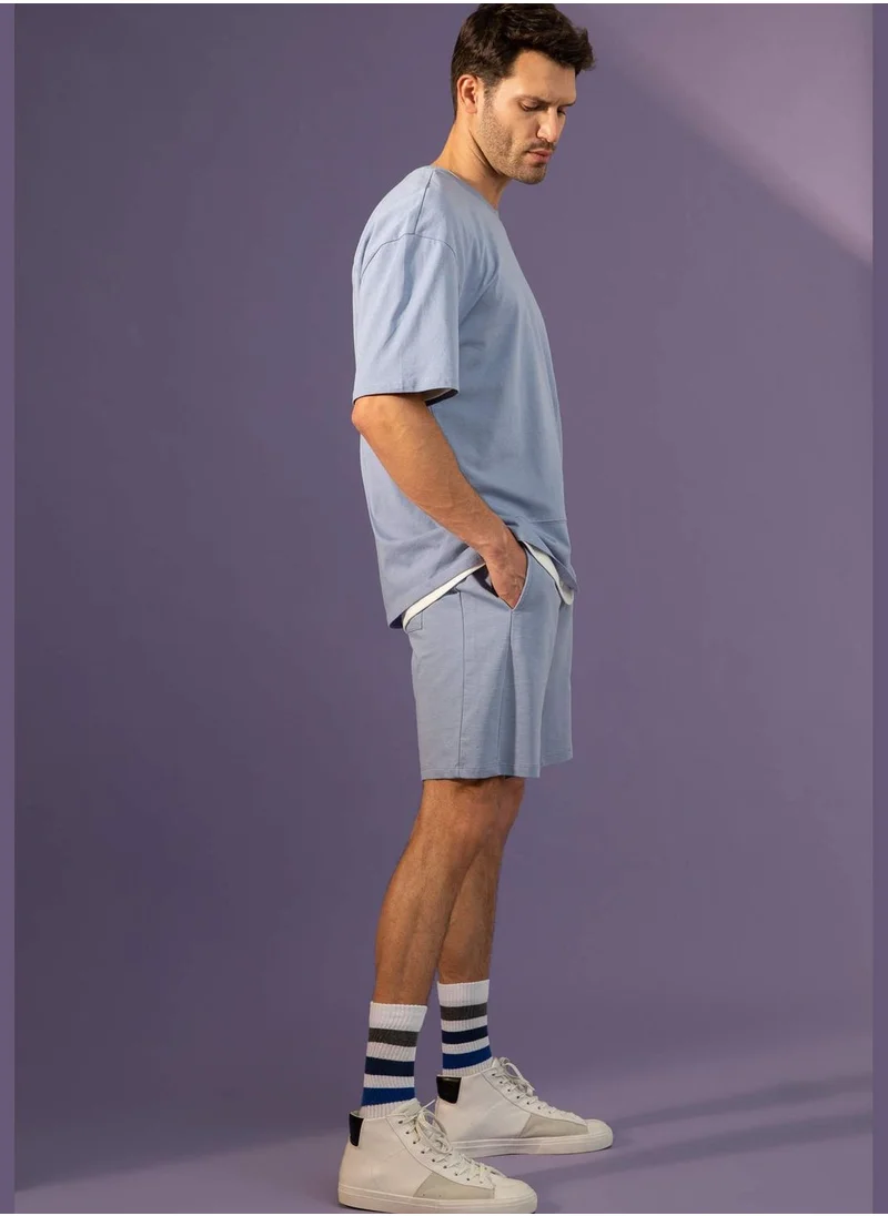 ديفاكتو Regular Fit Short