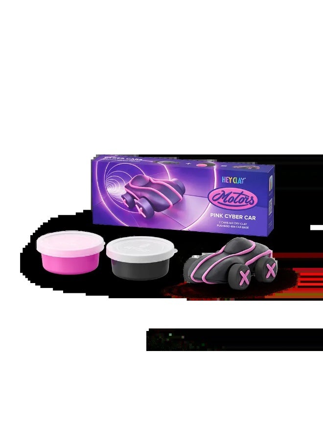 Hey Clay Motors Pink Cyber Car - Image 2