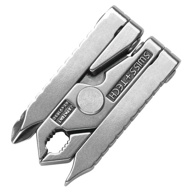 Swiss+Tech St50022 Stainless Steel 6-In-1 Key Chain Multi Tool  Polished Finish (Single Pack) - Image 4