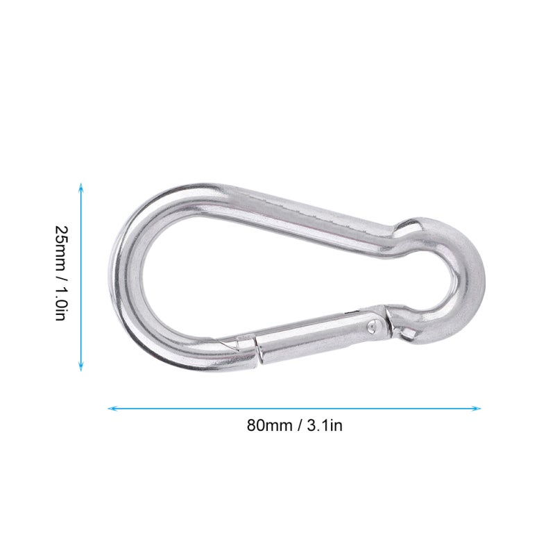 Spring Snap Hook 316 Stainless Steel Quick Release - Diving Equipment Safe Accessories for BCD Connection Weight Belt Outdoor Activities - Image 3