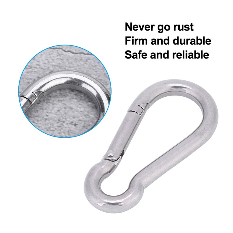 Spring Snap Hook 316 Stainless Steel Quick Release - Diving Equipment Safe Accessories for BCD Connection Weight Belt Outdoor Activities - Image 4