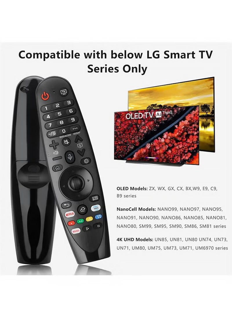 X-level Replacement Remote Control for LG Smart TV with Magic Wheel Function,AN-MR20GA Compatible with AN-MR19BA,AN-MR18BA(NO Voice Function) - Image 1