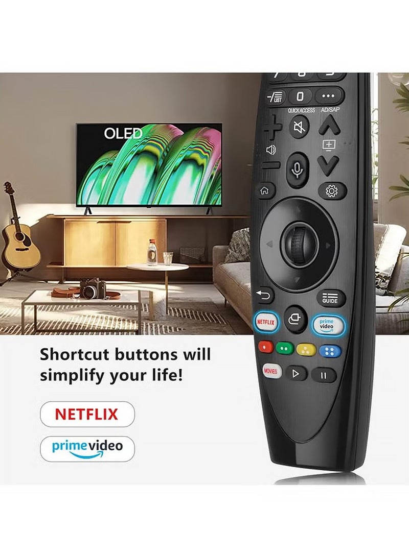 X-level Replacement Remote Control for LG Smart TV with Magic Wheel Function,AN-MR20GA Compatible with AN-MR19BA,AN-MR18BA(NO Voice Function) - Image 3