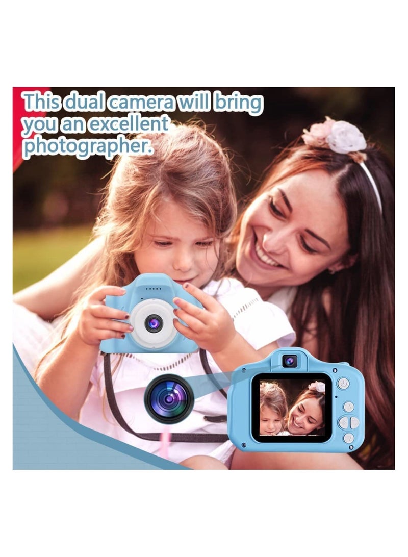HD Kids Camera, Christmas and Birthday Gifts for Boys Age 3-9, HD Digital Video Cameras for Toddler, Portable Toy for 3 4 5 6 7 8 Year Old Boy with 32GB SD Card - Image 2