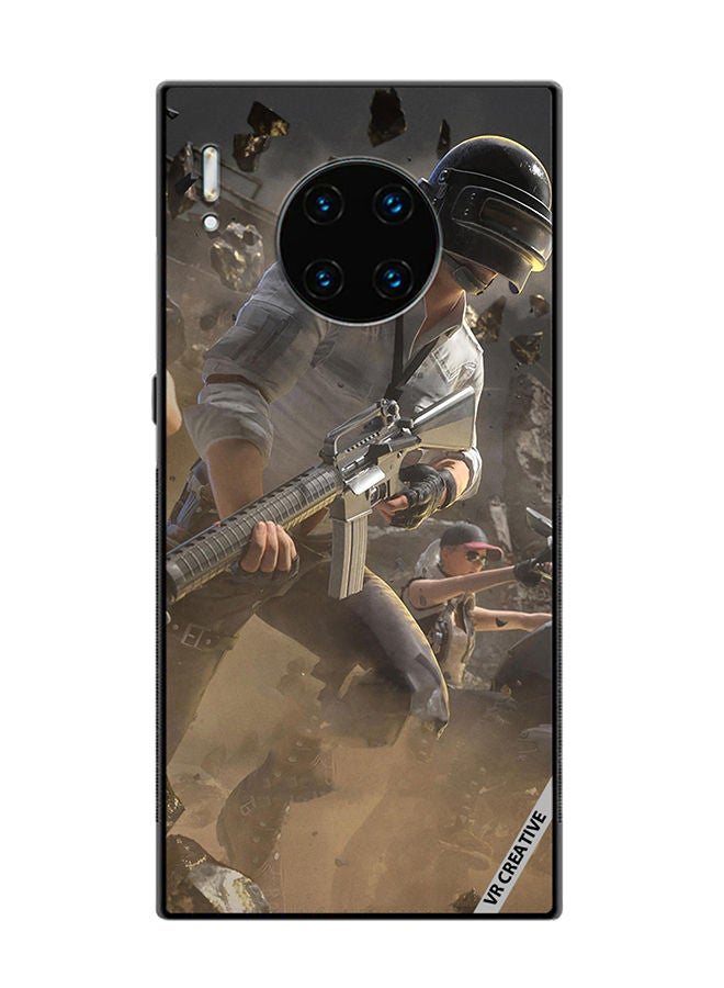 VR CREATIVE Protective Case Cover For Huawei Mate 30 Pro Pubg Design Multicolour - Image 1