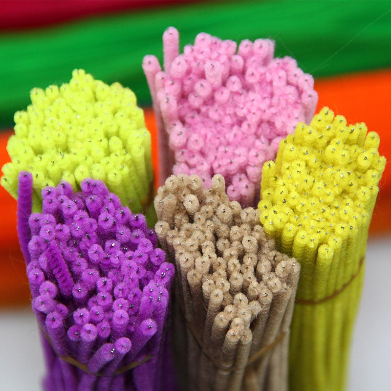 Intellectual Development Children'S Toys Top Twist Bar Children'S Environmental Diy Production Wool Root - Image 3