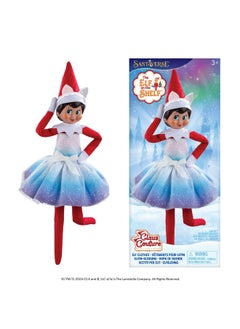 The Elf on the Shelf The Elf on the Shelf Claus Couture Extraordinary Noorah Party Dress for Your Scout Elf - Includes Northern Lights Inspired Dress and Fox-Ear Crown  - Image 1