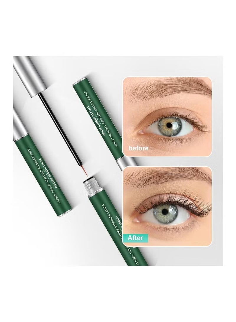 iBealee Lash-Serum, Promotes Longer-Looking Lashes & Brows, Lash Enhancing Serum With Natural Formula Vegan & Cruelty A Escolha 8ML-HY - Image 2