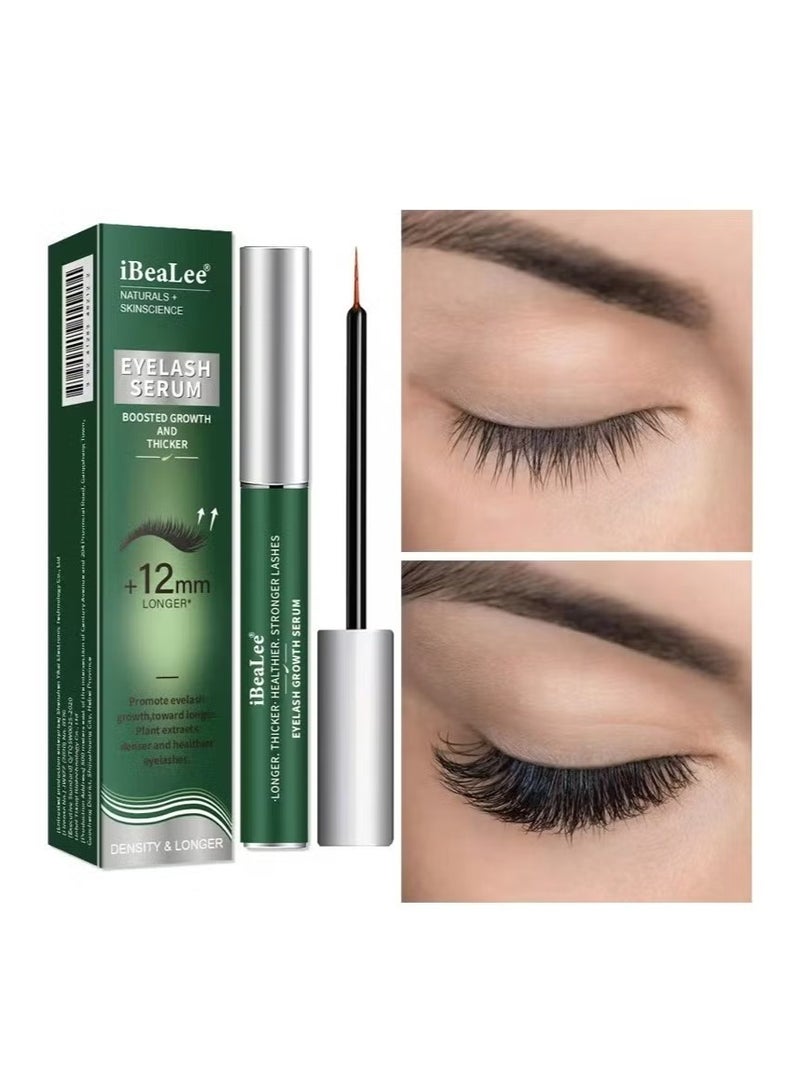 iBealee Lash-Serum, Promotes Longer-Looking Lashes & Brows, Lash Enhancing Serum With Natural Formula Vegan & Cruelty A Escolha 8ML-HY - Image 1