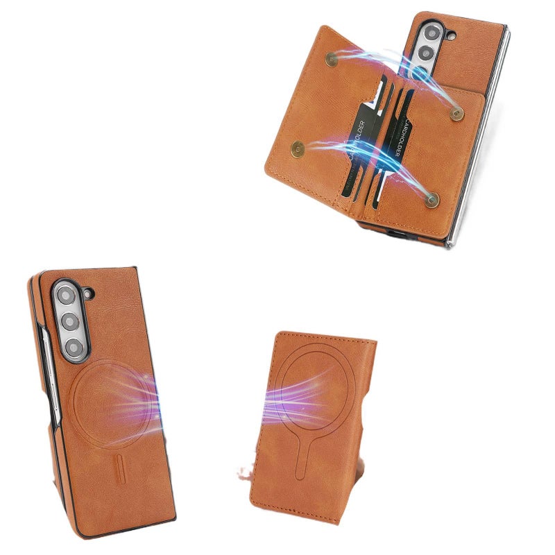 MagSafe Case | Card Holder | Strong Magnetic | Cover for Samsung Galaxy Z Fold 6 - Image 4