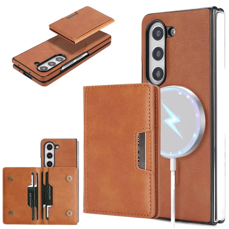 MagSafe Case | Card Holder | Strong Magnetic | Cover for Samsung Galaxy Z Fold 6 - Image 2
