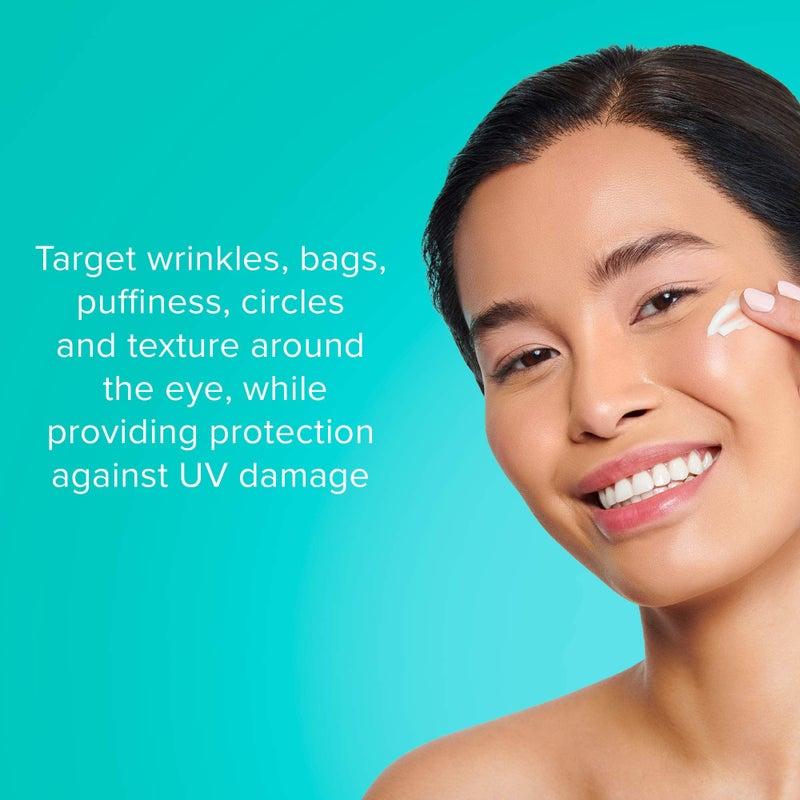 ClarityRx Easy On The Eyes Smoothing Eye Cream, Natural Plant-Based Anti-Aging Under Eye Cream for Dark Circles, Contains Hyaluronic Acid, Paraben & Cruelty Free (0.5oz) - Image 2