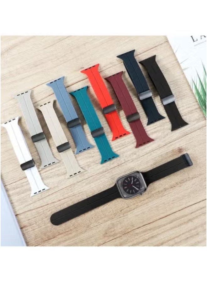 TIGER Apple Watch Band 38mm 40mm 41mm – Quick Release Soft Silicone Sport Strap for Men and Women – Lightweight, Skin-Friendly, and Sweat-Resistant Replacement Band – Compatible with Apple Watch Series 6, 7, 8, 9, SE – Comfortable, Durable & Easy to Install - Image 3