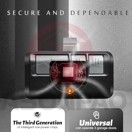 ASONPAO 2Pack 953ESTD 950ESTD 893LM 891LM Universal LiftMaster Chamberlain Craftsman Garage Door Opener Remote, 3-Year Warranty - Image 4