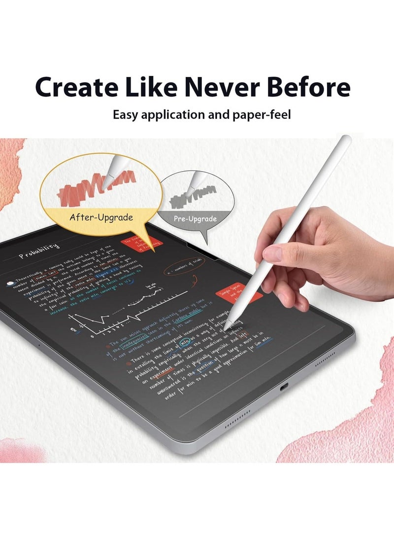 2 Packs Paper-Feel Screen Protector for iPad Pro 13-inch (M5/M4 2025/2024)/iPad Air 13-inch(M4/M3/M2  2026/2025/2024),Anti-Glare Matte PET Anti Reflection Film, Write and Draw Like on Paper - Image 5