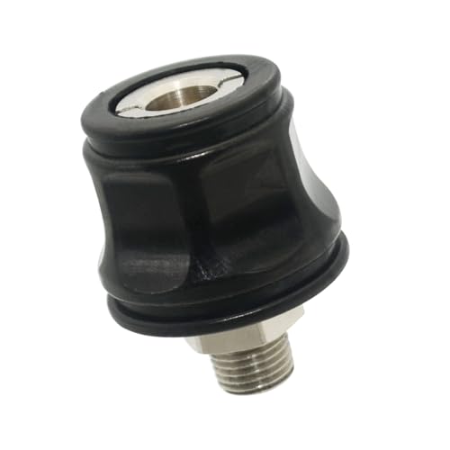 Zeiboat 740112 Hose Coupling Adapter for Air Compressor, NPT Std, with Rubber Sleeve - Image 1