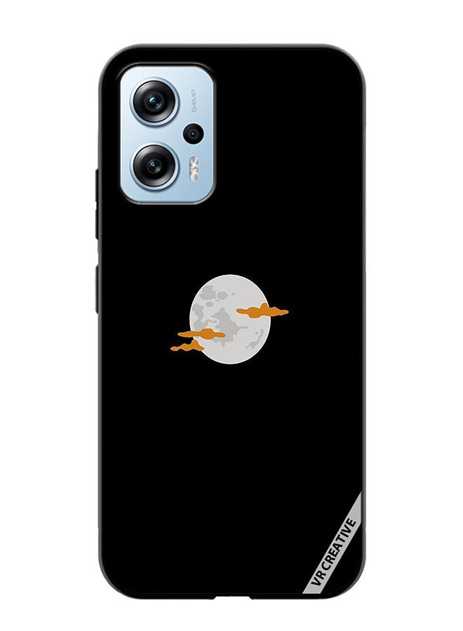 VR CREATIVE Protective Case Cover For Xiaomi Poco X4 GT Moon Design Multicolour - Image 1