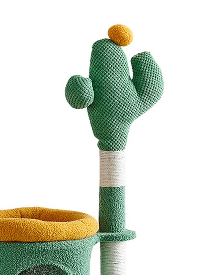 كلناميان شجرة لعب هريرة متعددة المستويات مع عمود خدش وسلم - Image 2