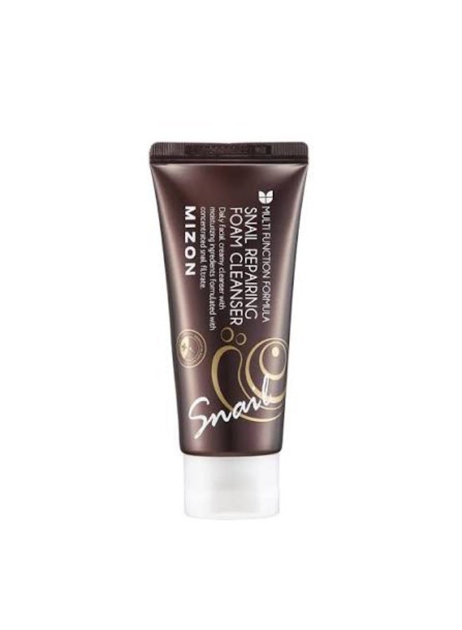 Mizon Multi Function Formula Snail Repairing Foam Cleanser 60ml - Image 2