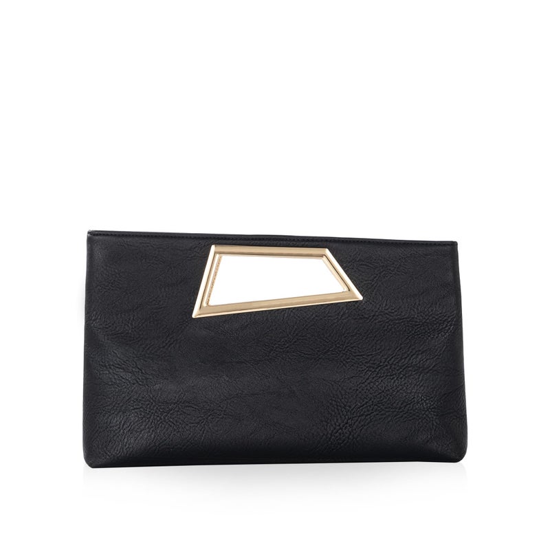 Coucoland Clutch Purse for Women - Evening Bags PU Leather Glitter Fashion Purse Handbag for Wedding Party Daily (1-Black) - Image 1