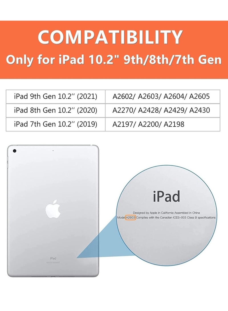 iPad 10.2" (2020/2019) Clear Case, Ultra-Thin Transparent Soft TPU Back Cover Resistant Flexible Case for iPad 8th/7th Generation - Image 2