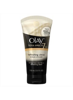 Olay Total Effects Refreshing Citrus Scrub Face Cleanser, 5.0 Ounce Packaging may Vary  - Image 1