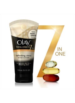 Olay Total Effects Refreshing Citrus Scrub Face Cleanser, 5.0 Ounce Packaging may Vary  - Image 3