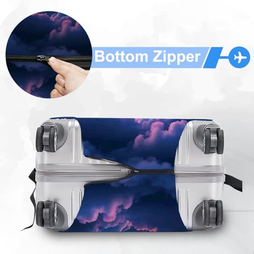 ANNA QUEEN Travel Luggage Cover Suitcase Protector Suitcase Cover Anti-Scratch,Stretchable Luggage Travel Bag Cover Washable - Image 4