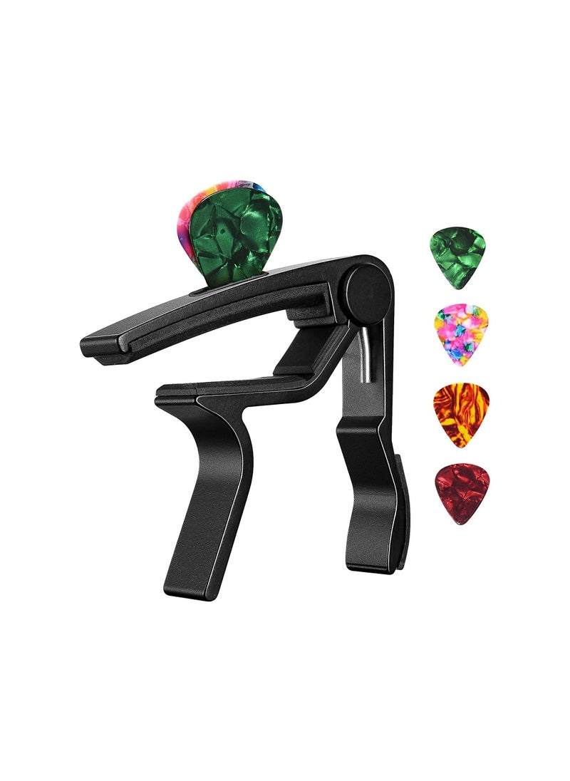 Megarya Acoustic Guitar Combo Pack Natural Guitar,Bag,Capo,Picks,Strings  - Image 5