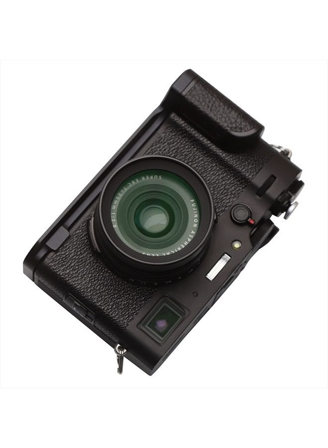 Haoge LUV-X54B Metal Lens Hood with MC UV Protection Multicoated Ultraviolet Lens Filter for Fujifilm Fuji X100V Camera Black - Image 4