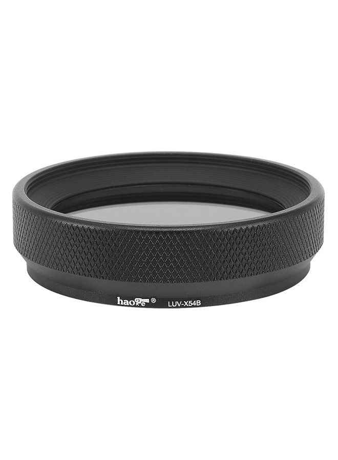 Haoge LUV-X54B Metal Lens Hood with MC UV Protection Multicoated Ultraviolet Lens Filter for Fujifilm Fuji X100V Camera Black - Image 5