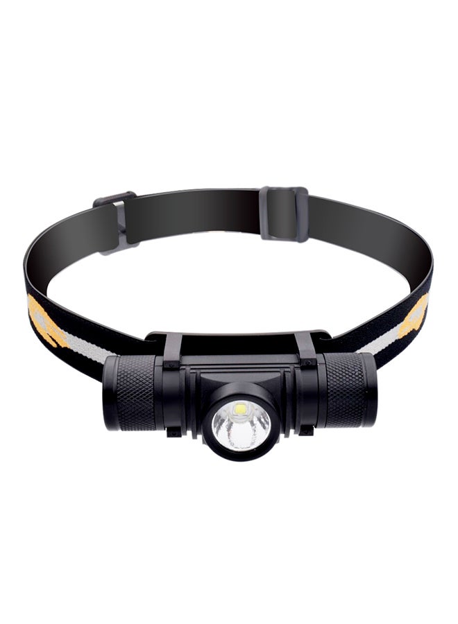 Loquat IPX6 Waterproof Headband USB Charging Adjustable Outdoor LED Headlight