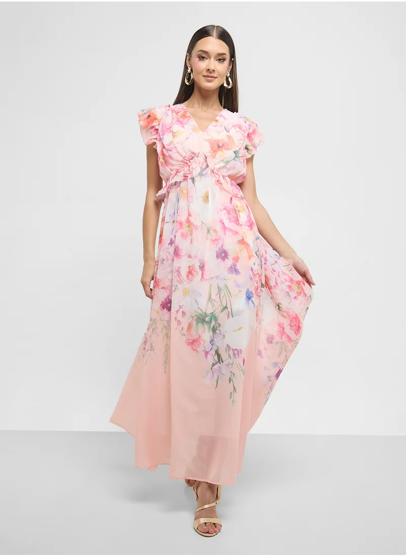 ELLA Floral Print Dress