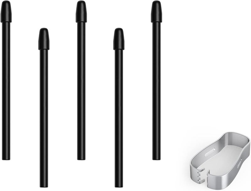 SWIUKPHE (5 Pack) Replacement Marker Stylus Pen Tips for Remarkable 2 - Pressure Sensitivity and Tilt Writing Support, with Nibs Removal Tool, Remarkable 2 Pen Tips (Stylus not Included) - Image 1
